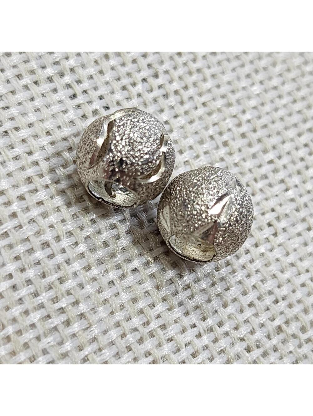 Style Sterling Silver Bead Charms Qty:2